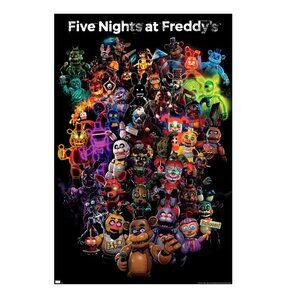 Five Nights At Freddys Special Delivery-Collage Wall Poster 166